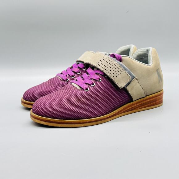 NOBULL Shoes Mens 7 Womens 9.5 Purple Mesh Lifter Strap Weightlifting Sneakers main image 8
